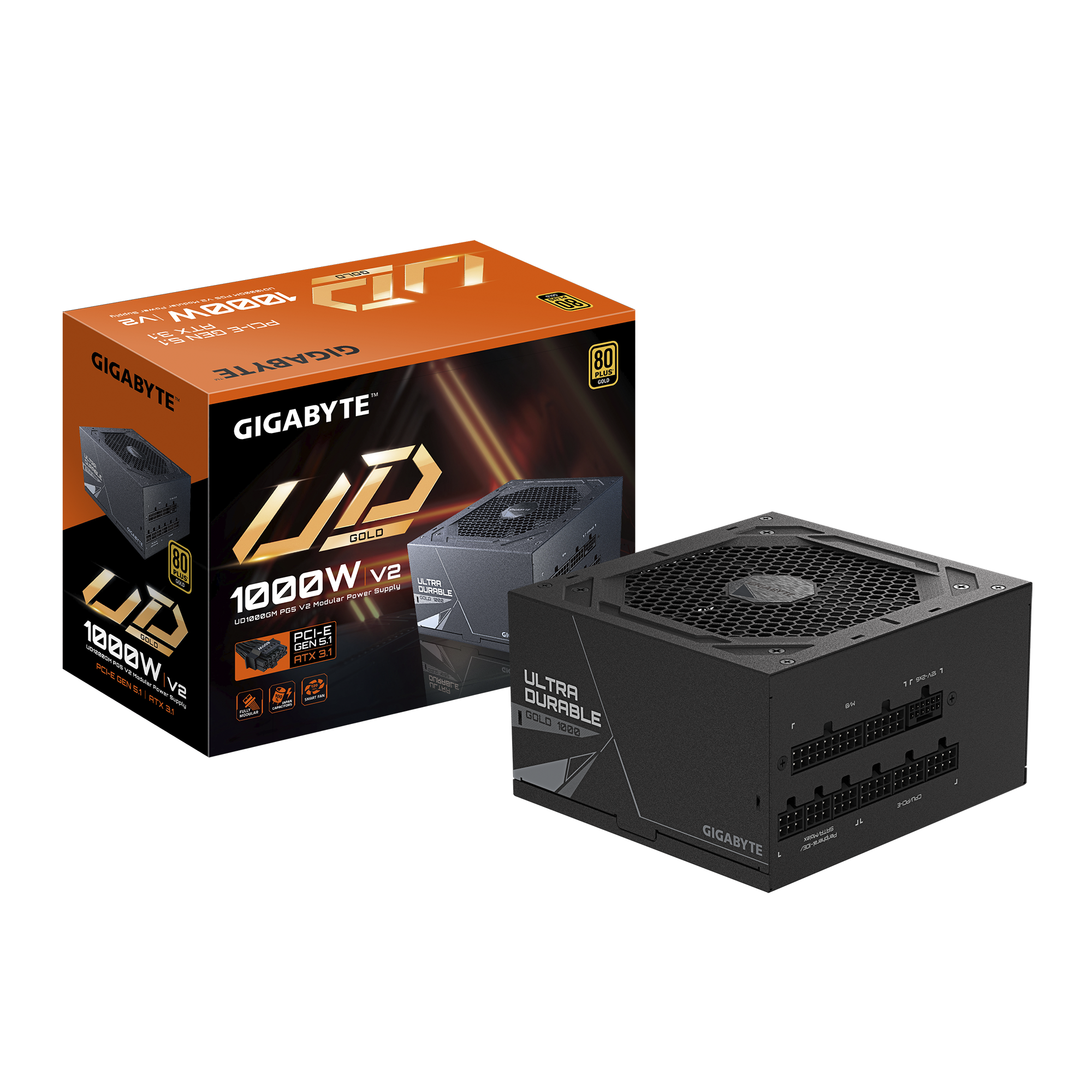 PSU 1000W PCI-E Gen5 ATX MOD 80+G